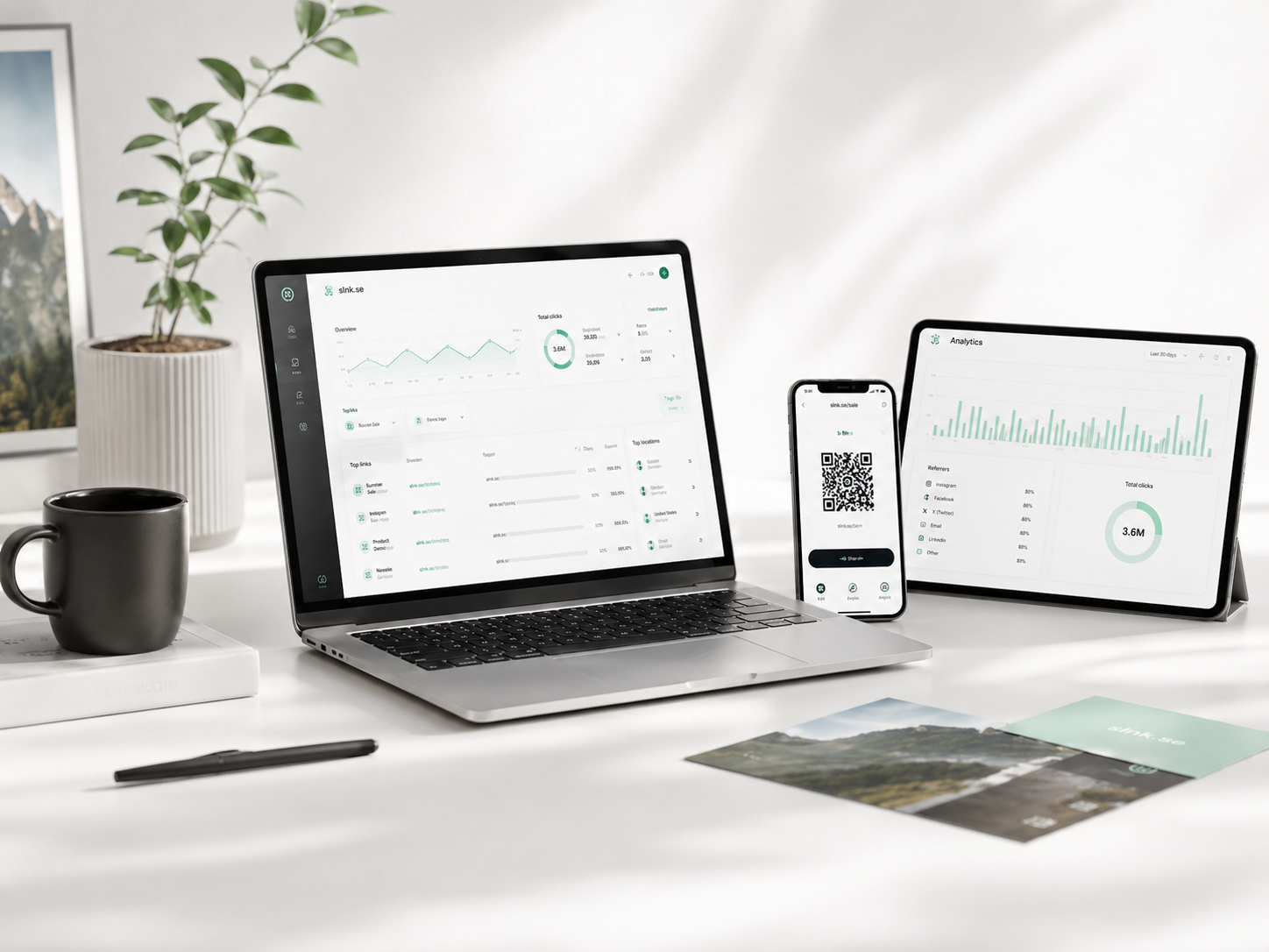 Analytics display